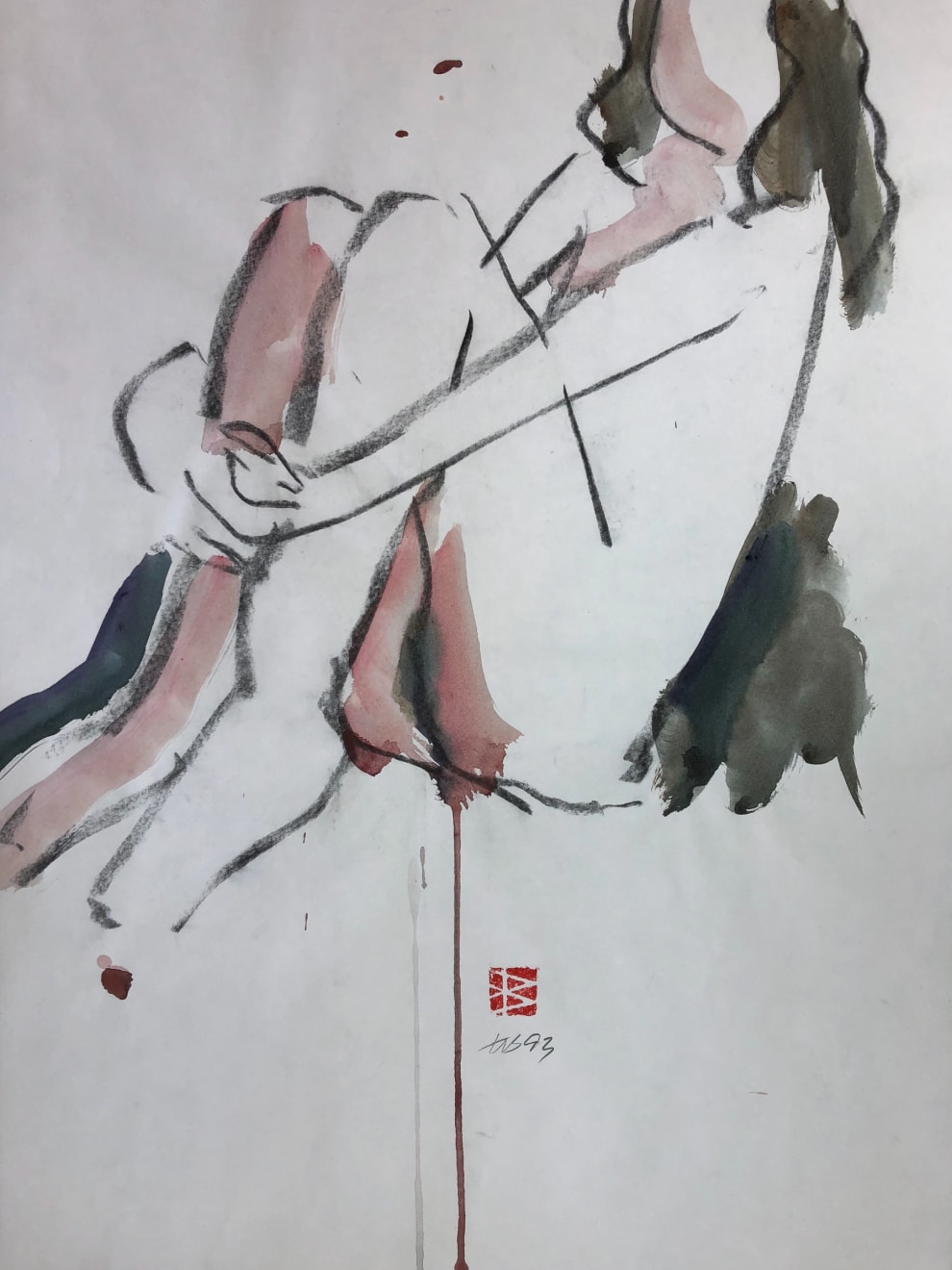 Freeman W. Butts, Figurative Artwork by Freeman W. Butts (1928-1998), 1993