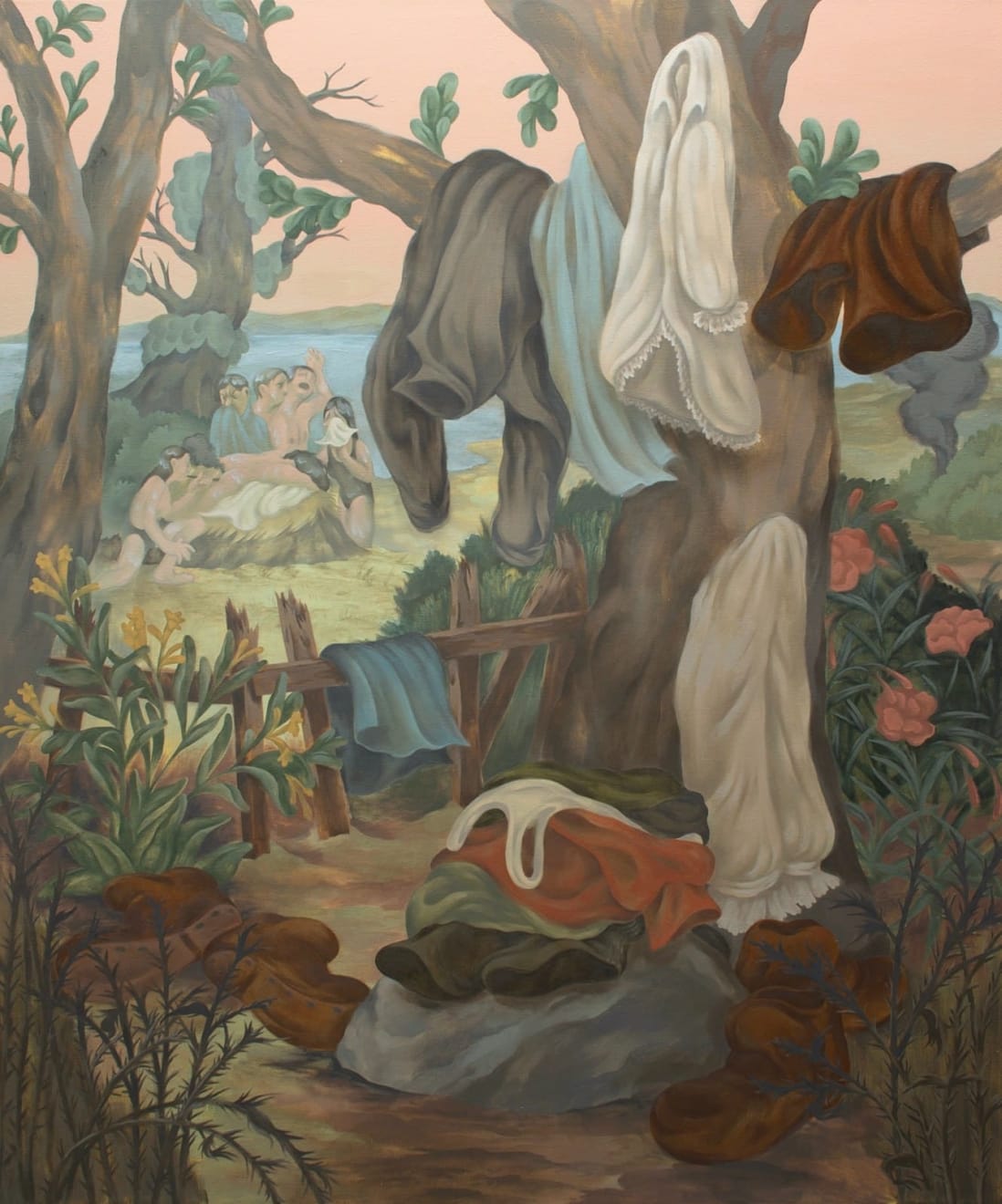 Emily Harter, Blowing Smoke, 2024