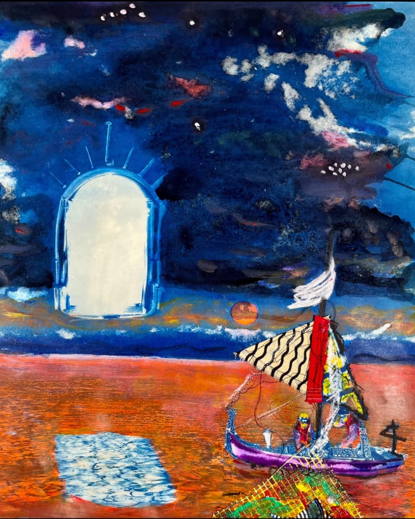 Ivan Forde, 9 Views Of The Gateway To The Sea Above Heaven #7 (moonglow), 2025