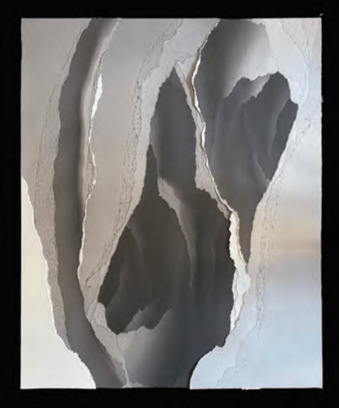 Angela Glajcar, 2022-019 Torn Portrait, 2022