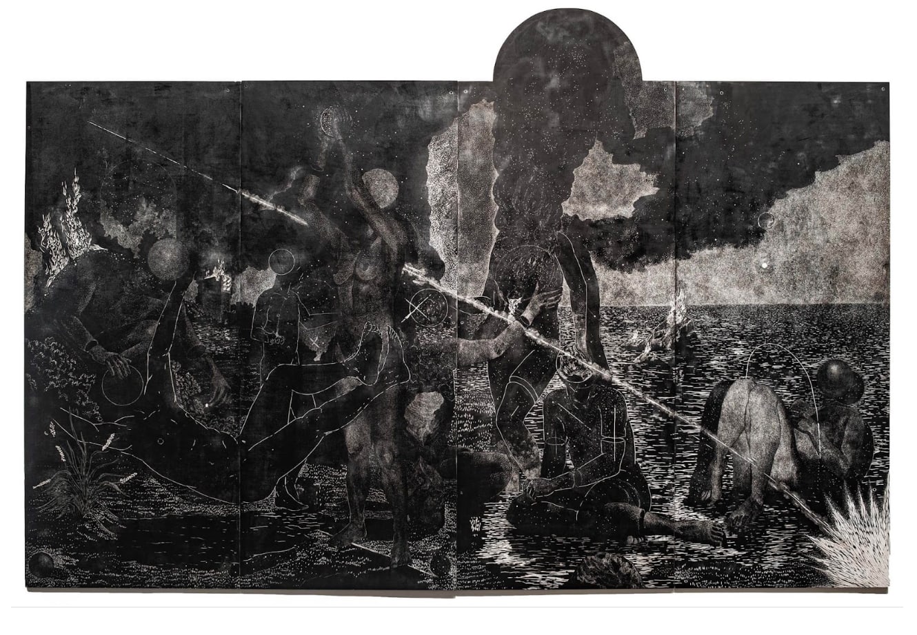 Sergio Suarez, The Incessant Fragmentation of Being, 2024