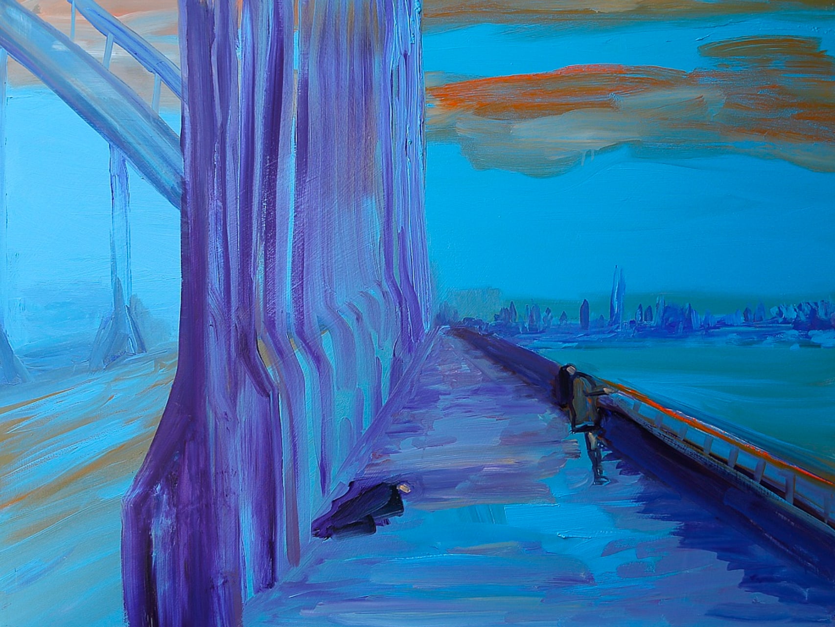 Claudia Doring Baez, My Brother's Mind, Night Porter, "Gunshots", 2024