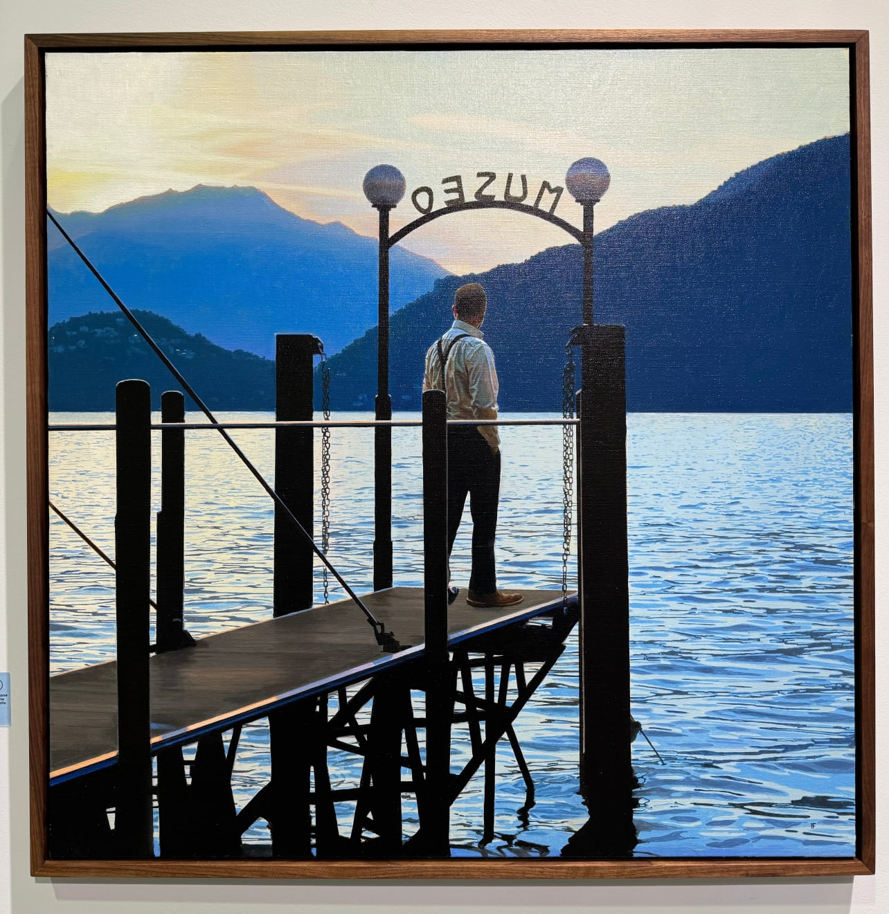 Iain Faulkner, Lake Como, Museo Sunrise, 2024