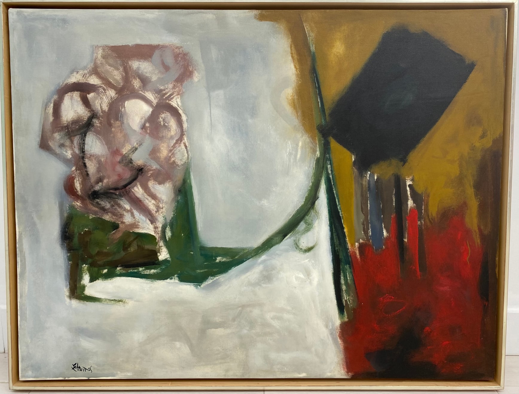 Theodoros Stamos, Greek Rug Mountain Laurel, 1953