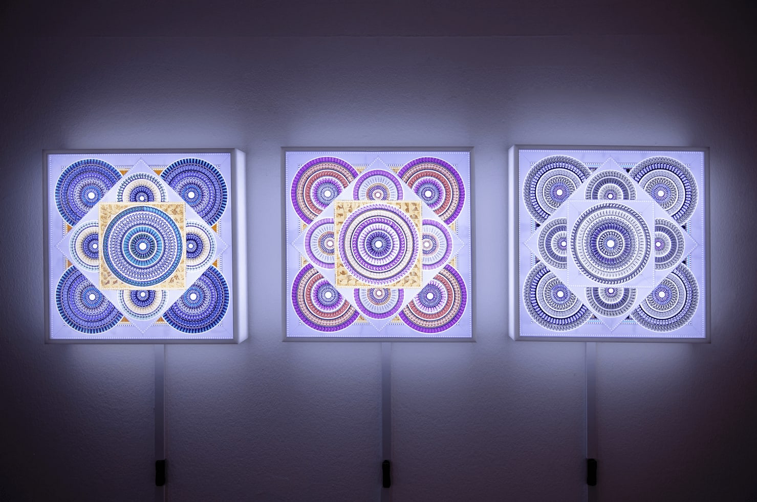 Kim Bumsu, Hidden Emotion 1 (triptych), 2021