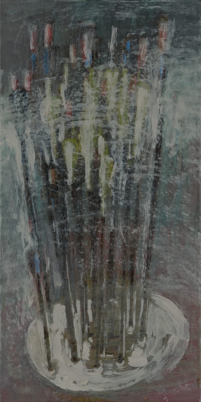 Maribel Nazco, Flechas y pinceles, 2023