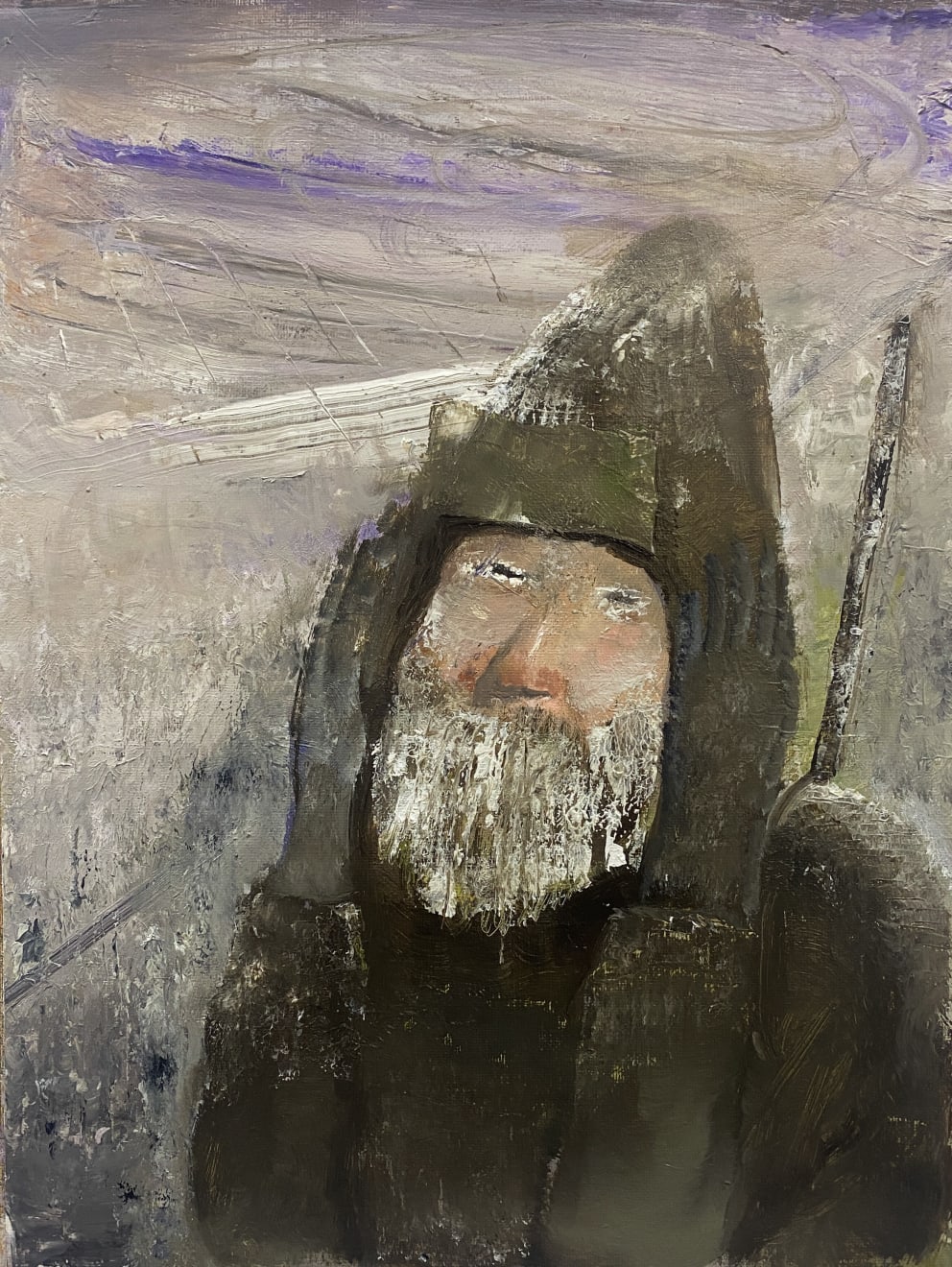 Jisan Ahn, Blue day for hunting, 2023