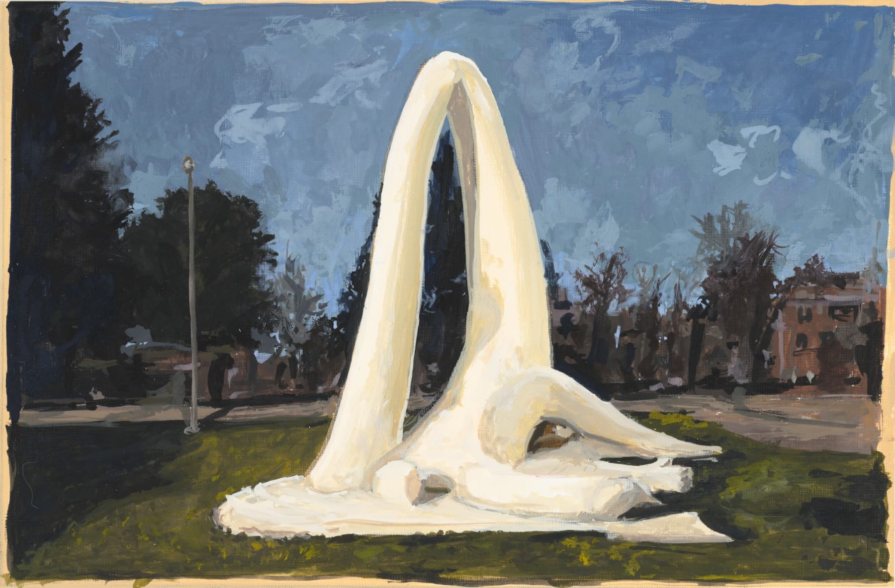 Toni van Tiel, Beeld in fietsenstalling, 2022