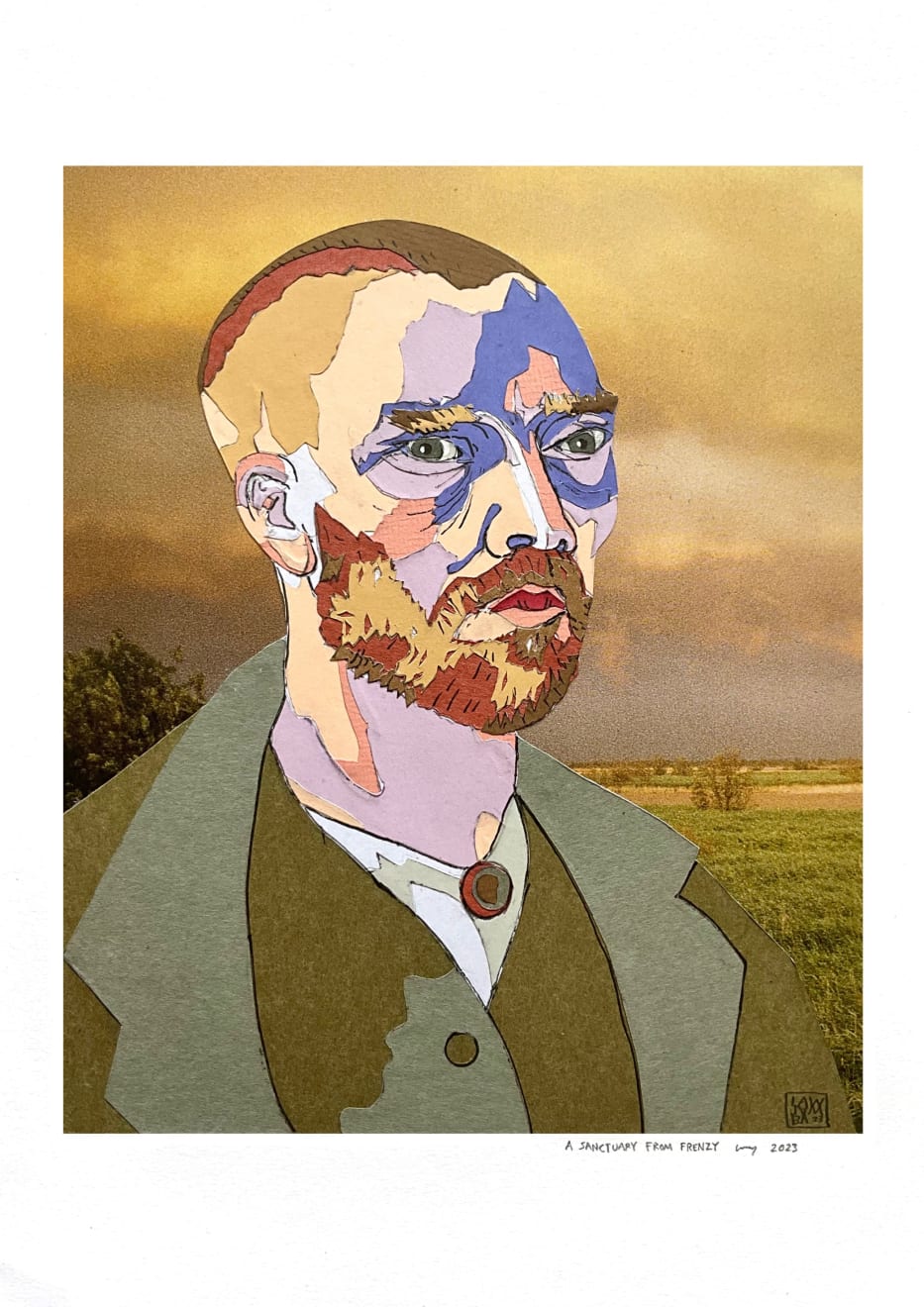 Lawrence James Bailey, A Sanctuary From Frenzy, 2023