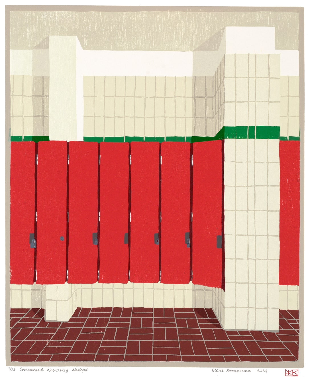 Eline Brontsema, Sommerbad Kreuzberg kluisjes, 2024
