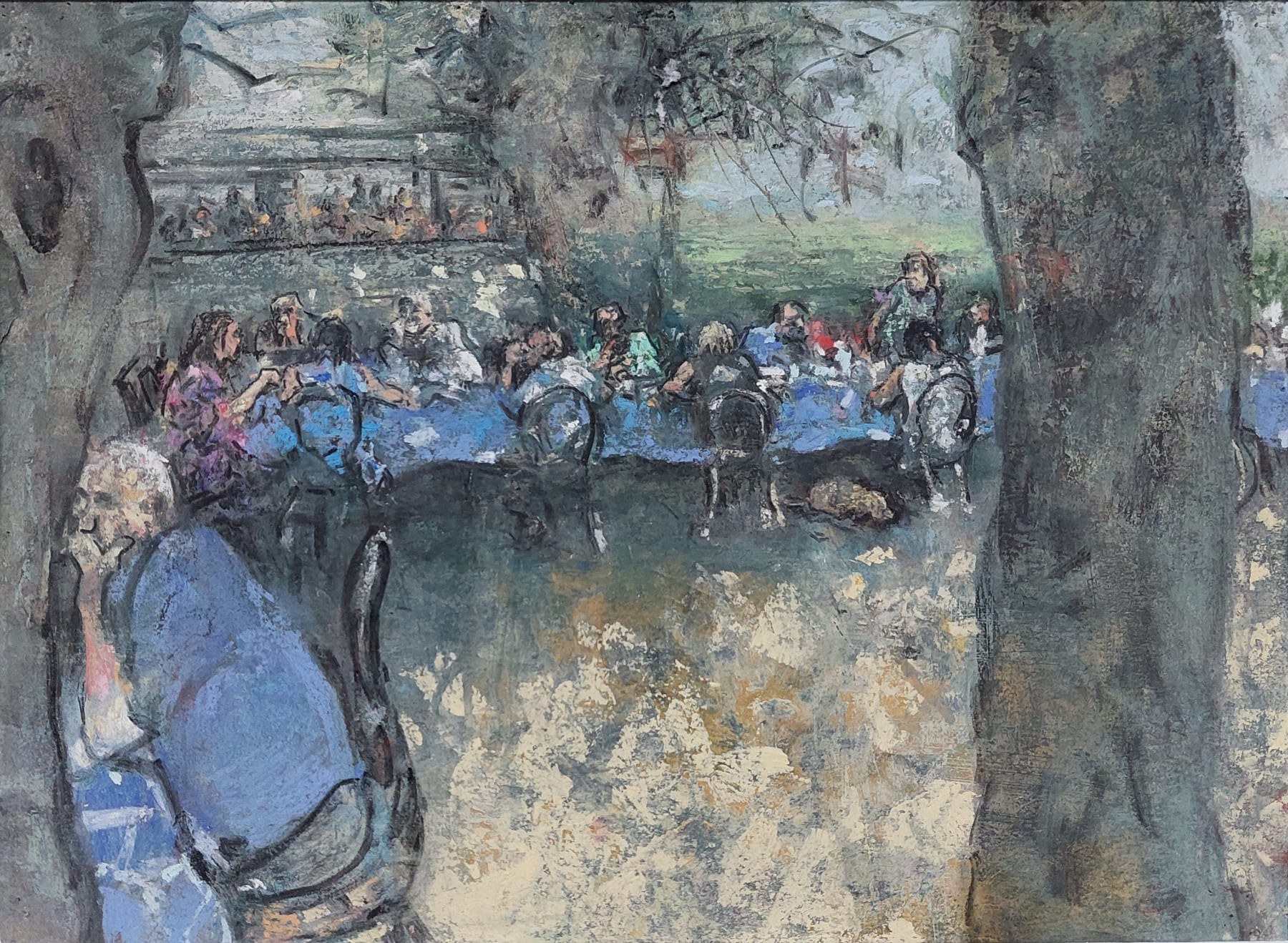 Onno Boerwinkel, A tavola in campagna, 2021