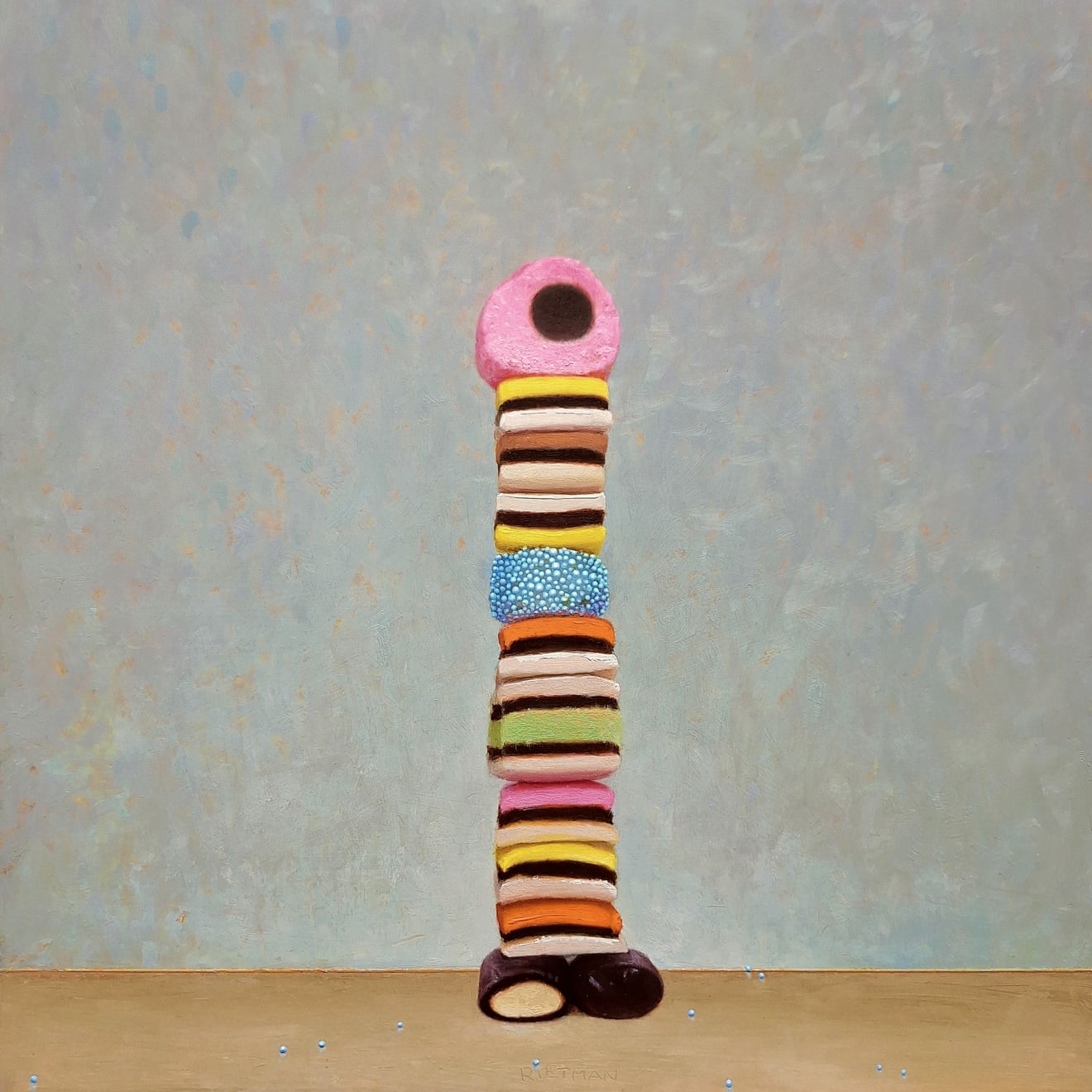 Stijn Rietman, Liquorice Allsorts Stacking III, 2024