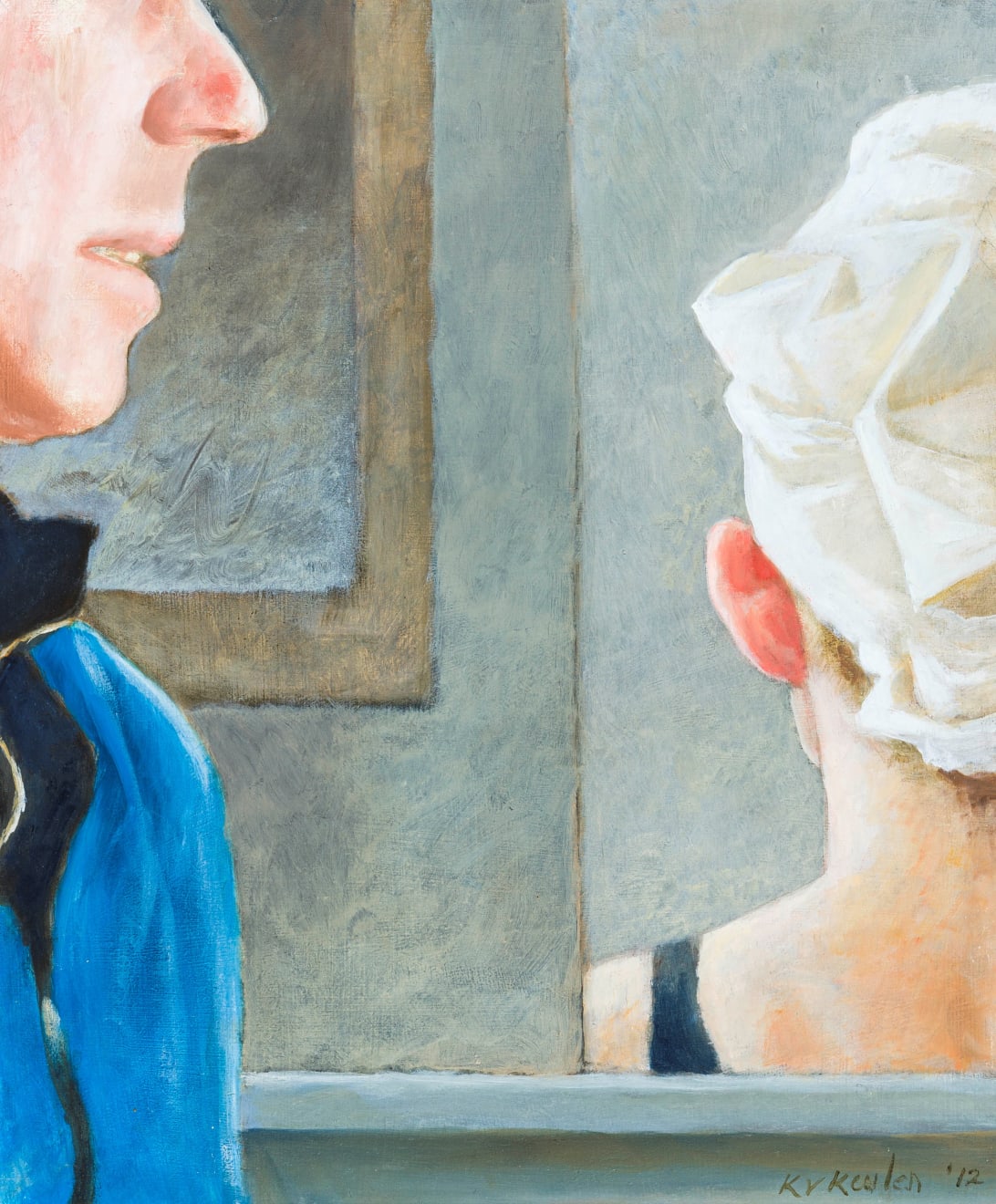 Koos van Keulen, Dubbelportret, 2012