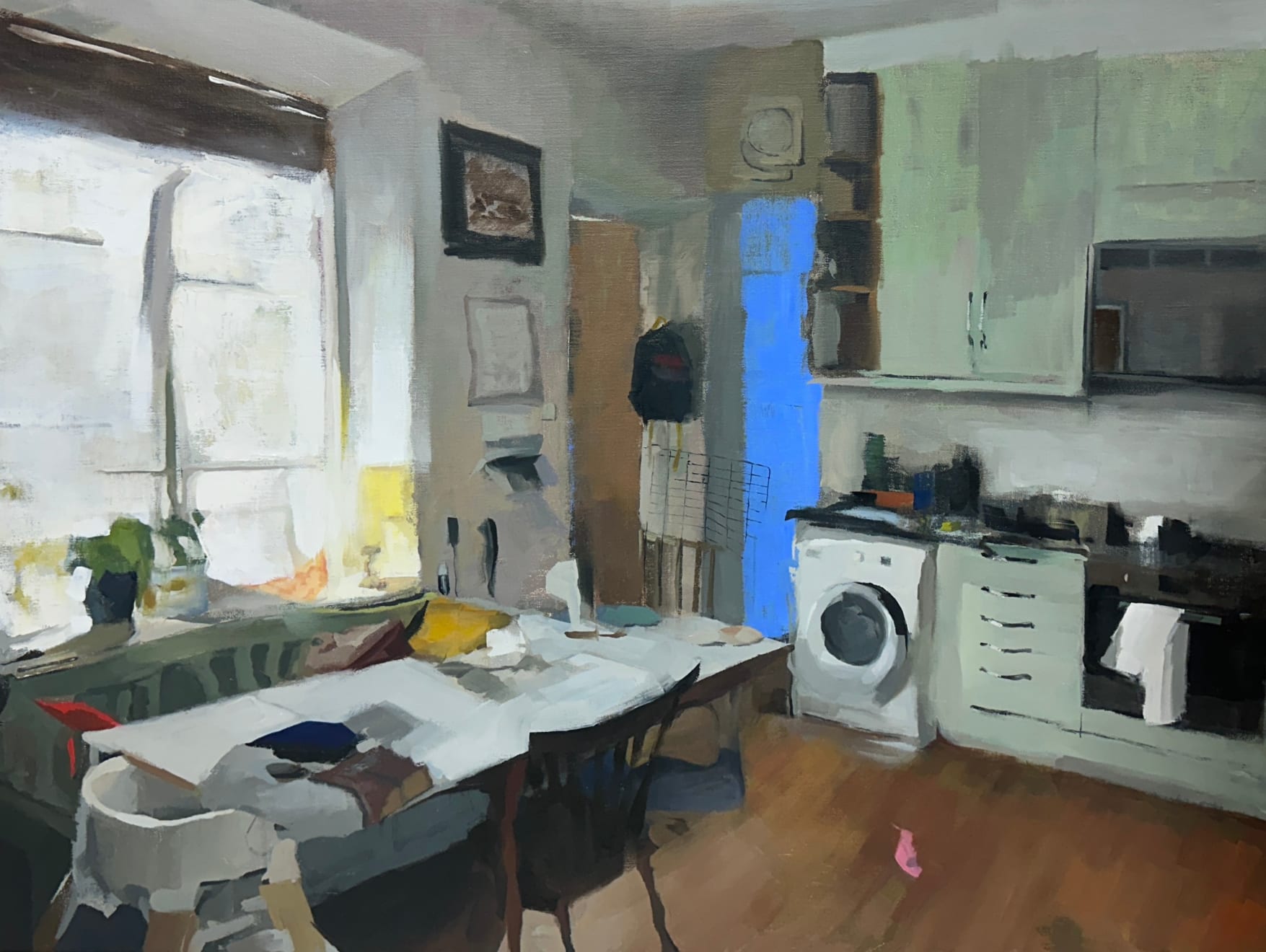 Gustav Sundin, In the kitchen, 2024