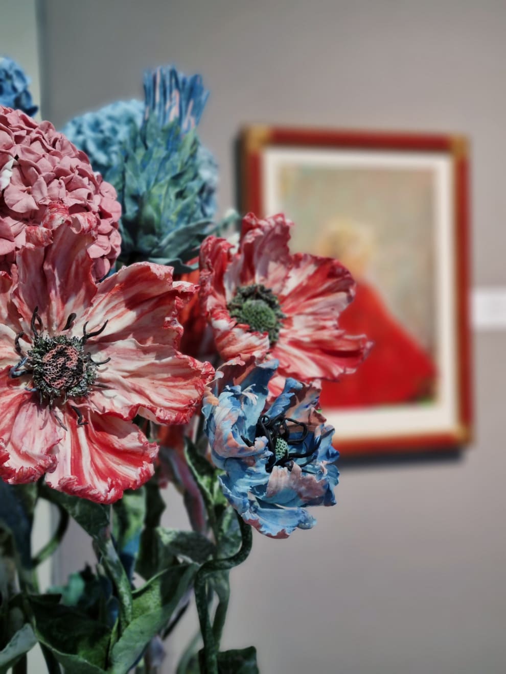 Anna Volkova, Porcelain Flower Sculpture, 2021