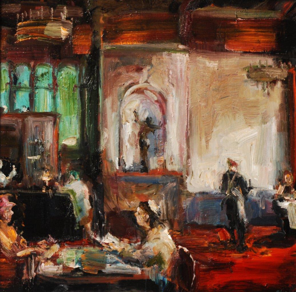 Douwe Elias, Brussels café, 2020