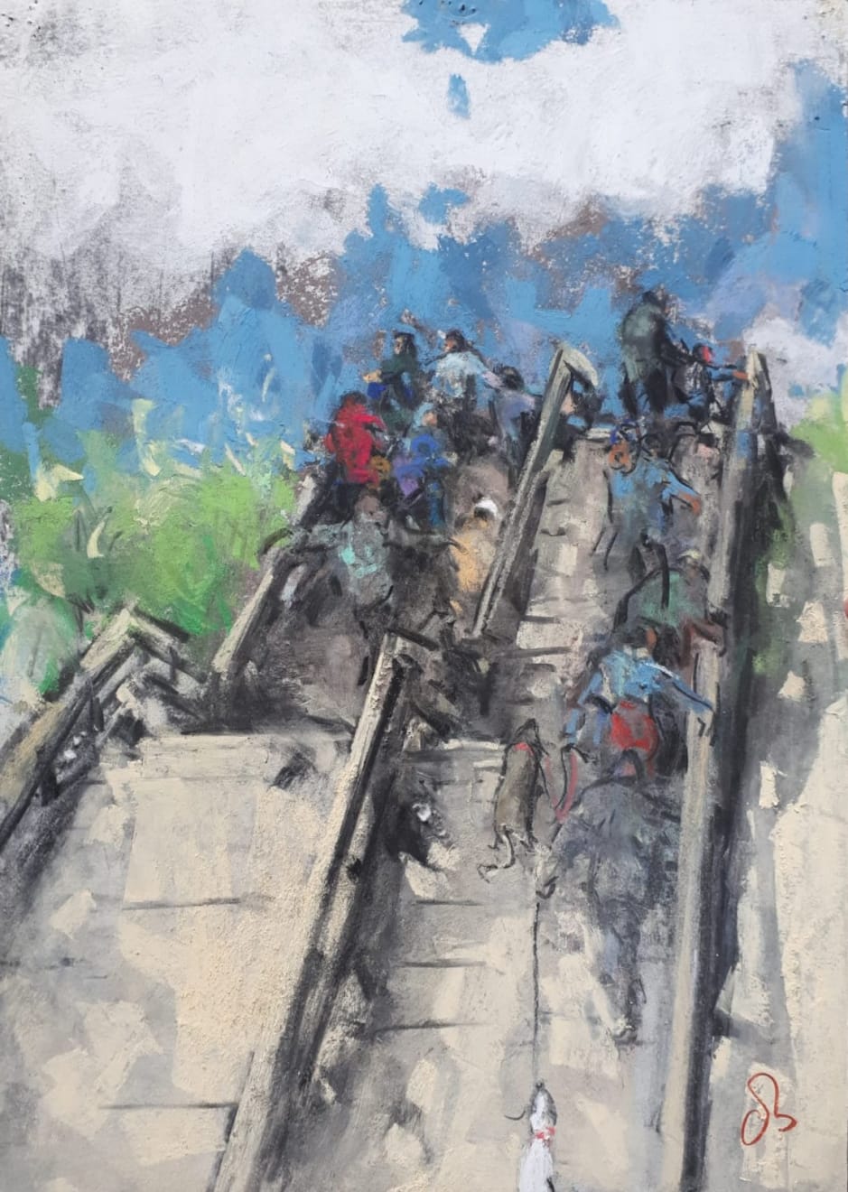 Onno Boerwinkel, Strandtrap III, 2021