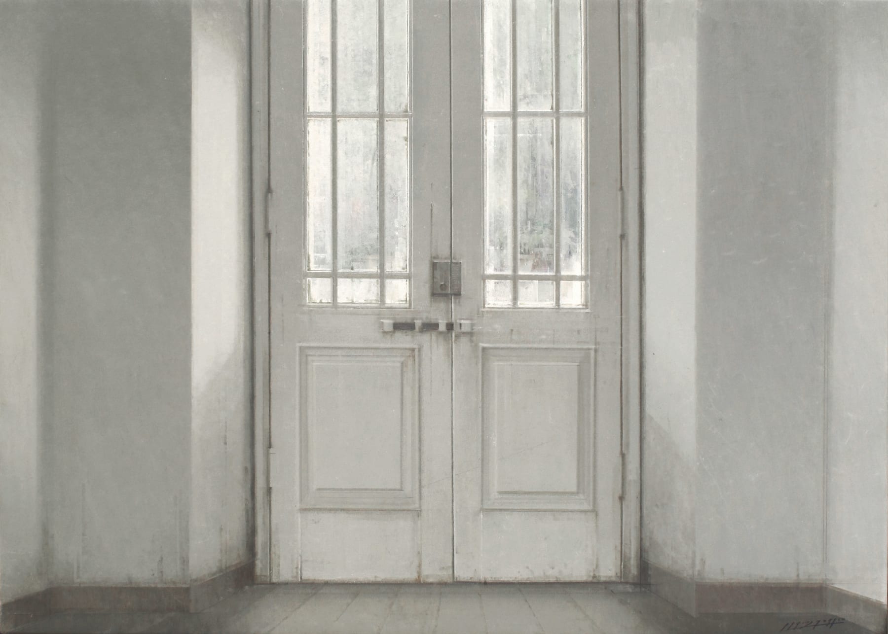 Carlos Morago, Puerta de cristal, 2024