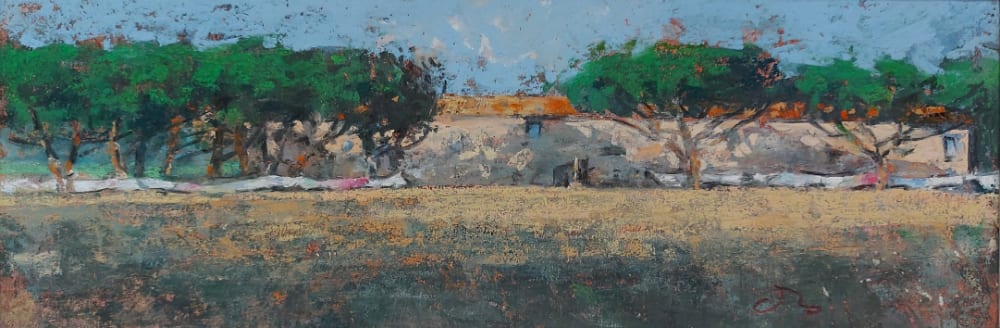 Onno Boerwinkel, Drogend Wasgoed - Toscane, 2002