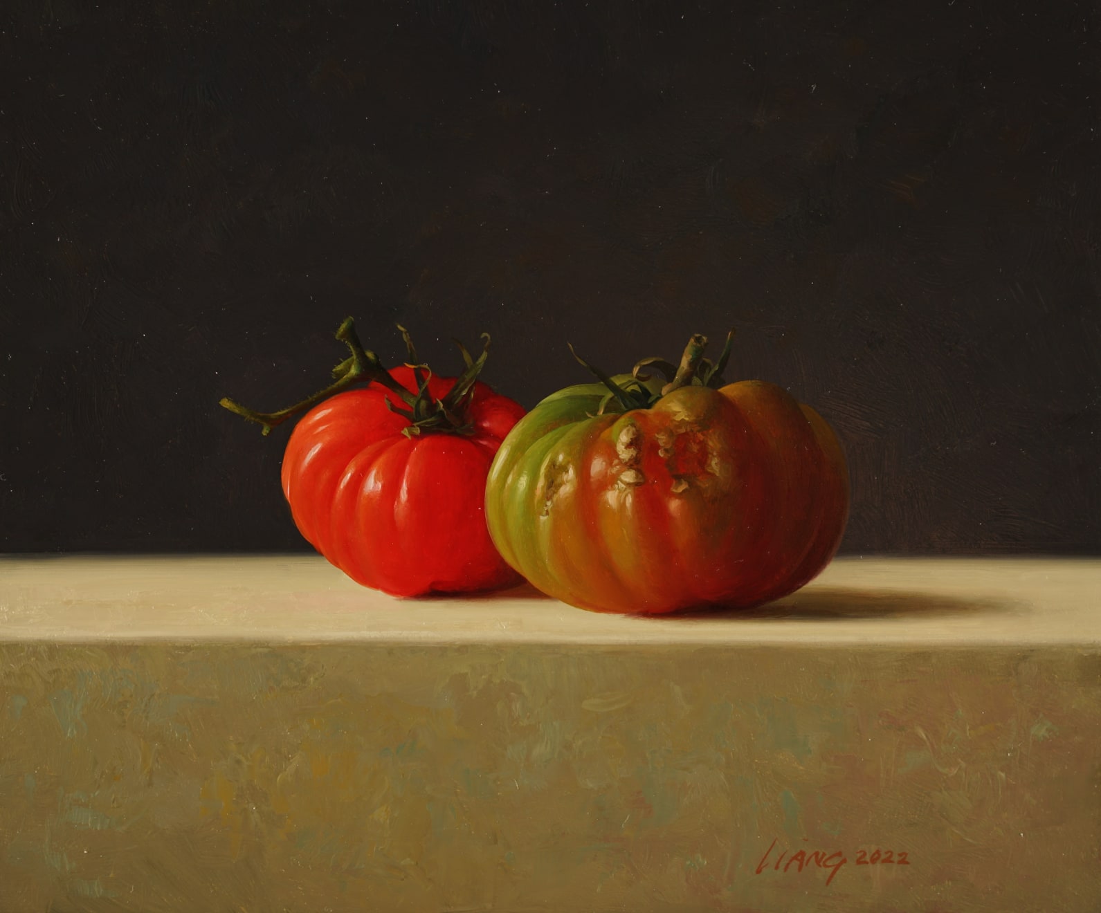 Qiangli Liang, Twee tomaten, 2022