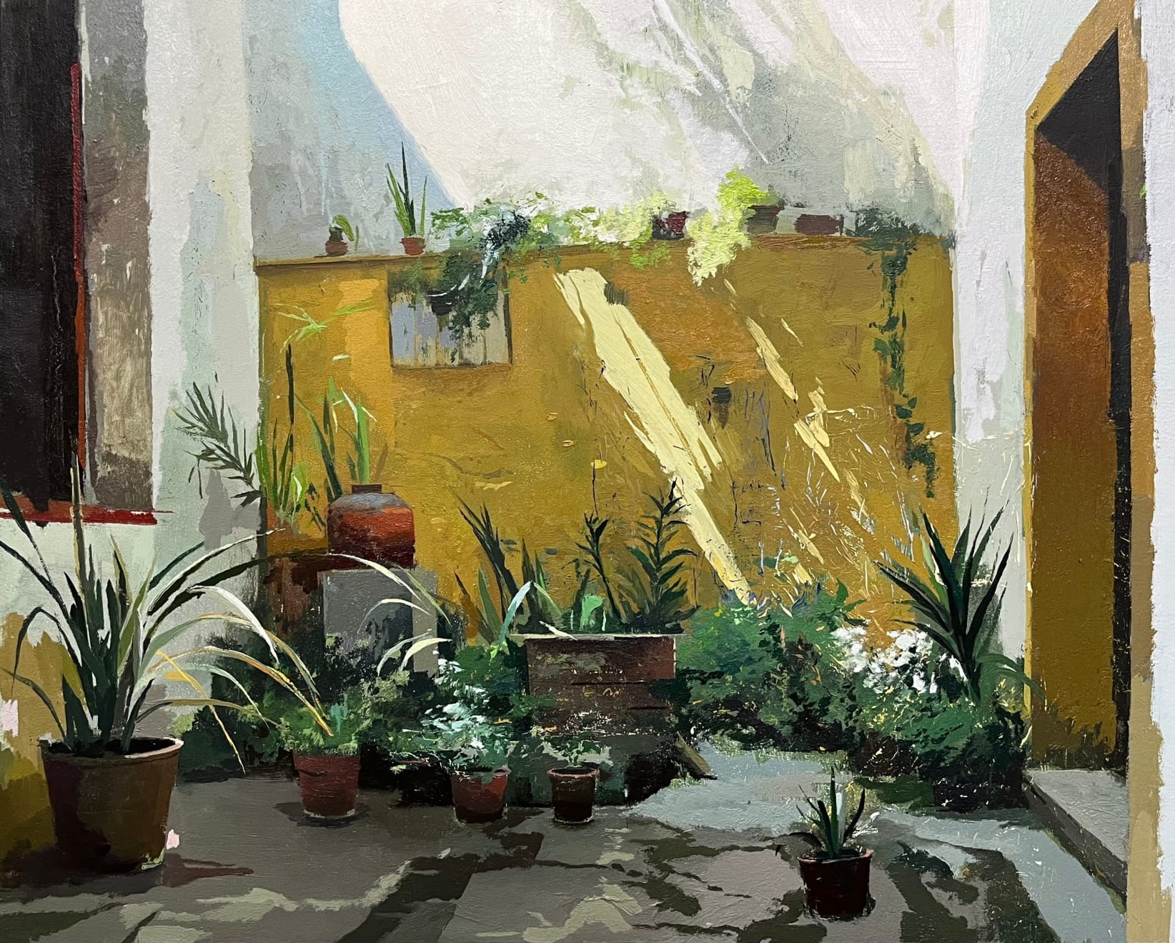 Antonio Barahona, El Patio Amarillo II, 2025
