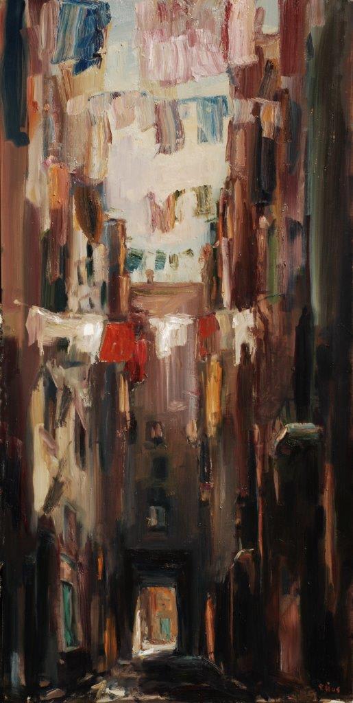 Douwe Elias, Straatje in Venetië, 2020