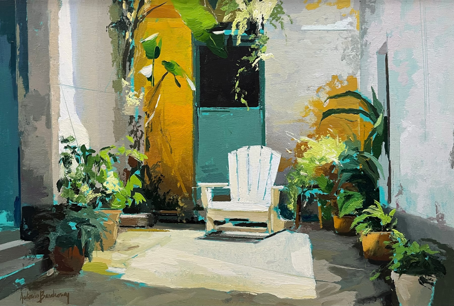 Antonio Barahona, El Sillon Blanco, 2025