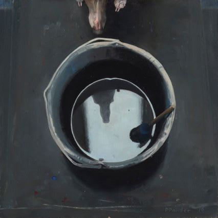 Pieter Pander, Hond, emmer, kwast, 2016