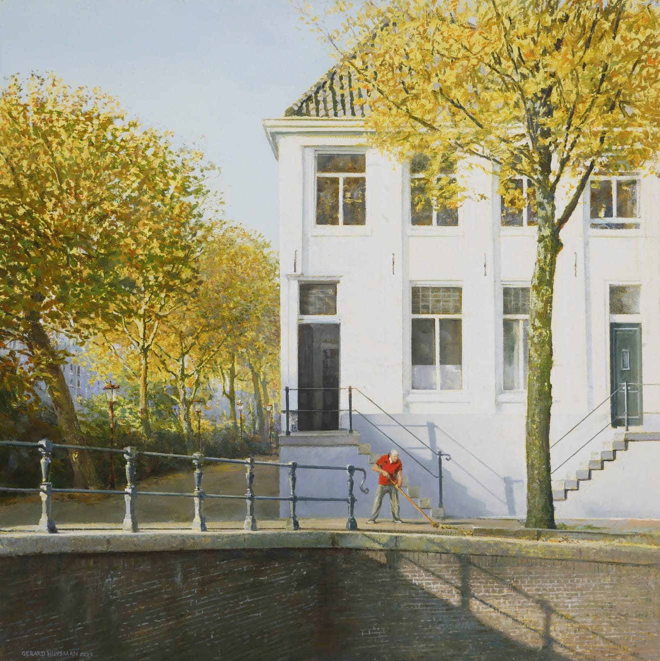 Gerard Huysman, Wit huis reguliersgracht, 2023