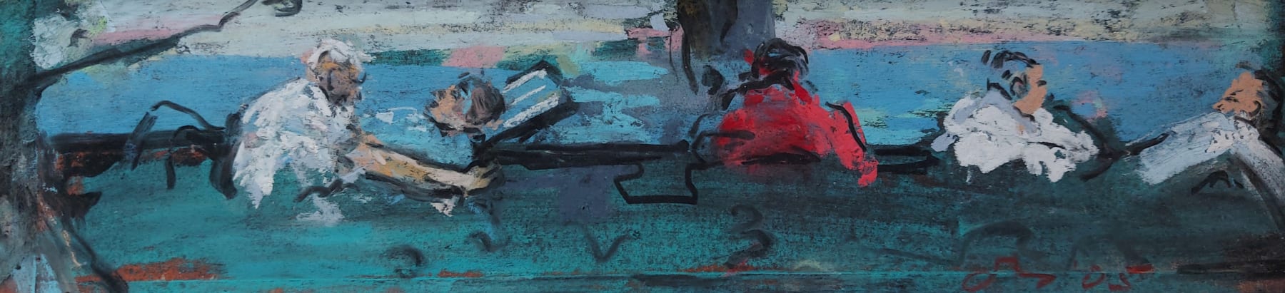 Onno Boerwinkel, Mannen aan het meer, 2005