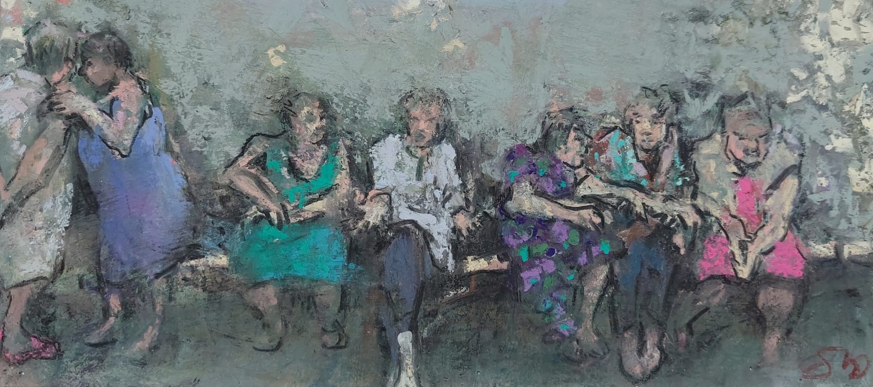 Onno Boerwinkel, Le donne del quartiere - banca del gossip, 2022