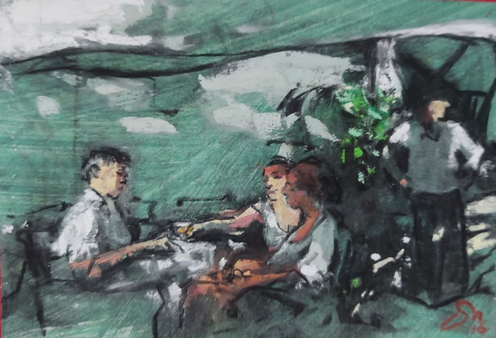 Onno Boerwinkel, Romeins icoon - La terrazza, 2017