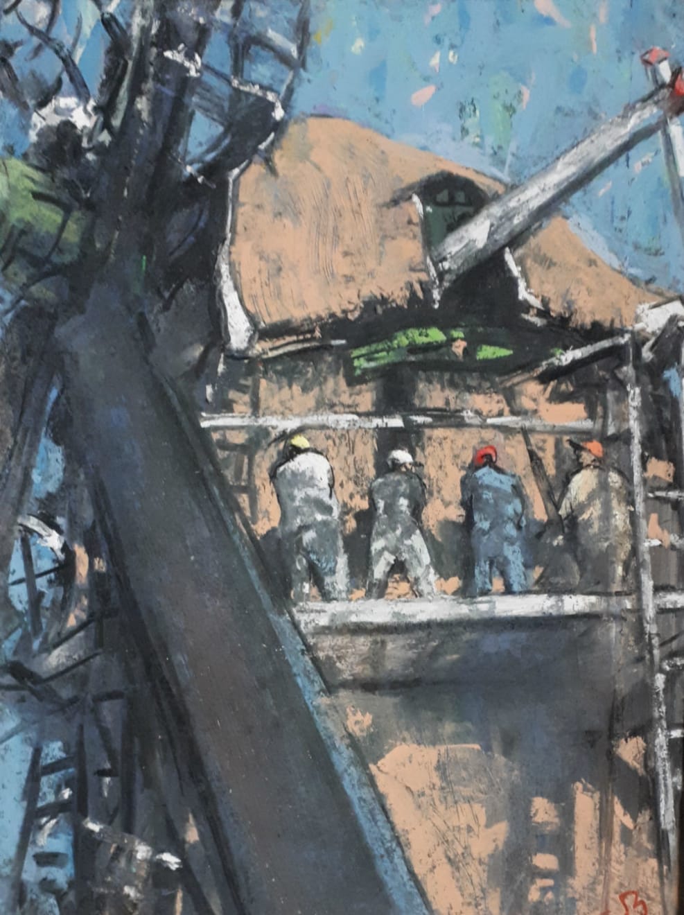 Onno Boerwinkel, Rietdekkers, 2018