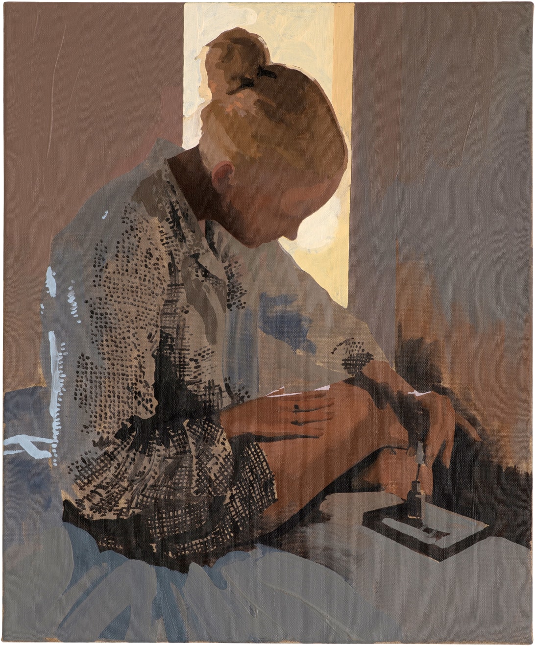 Lars van Wieren, Painting nails, 2022