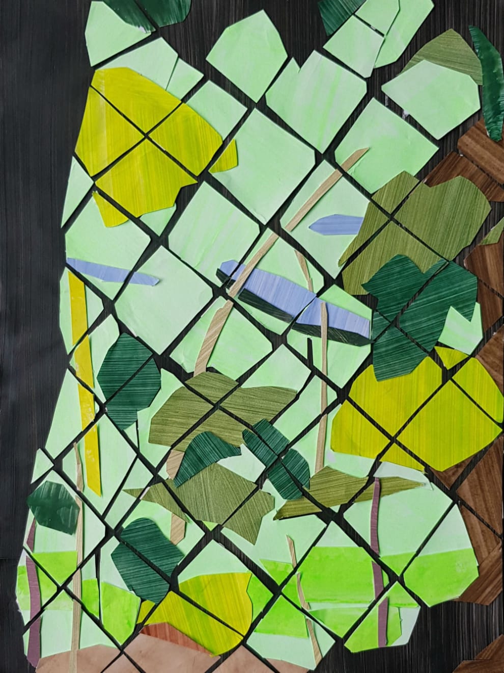 Dorine van der Ploeg, De tuin van de buren I, 2018