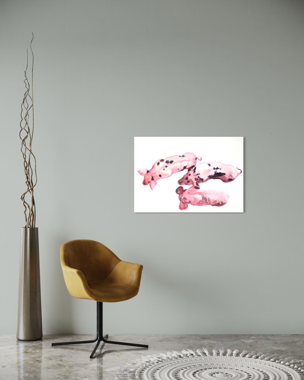 Philine van der Vegte, Three little pigs, 2025