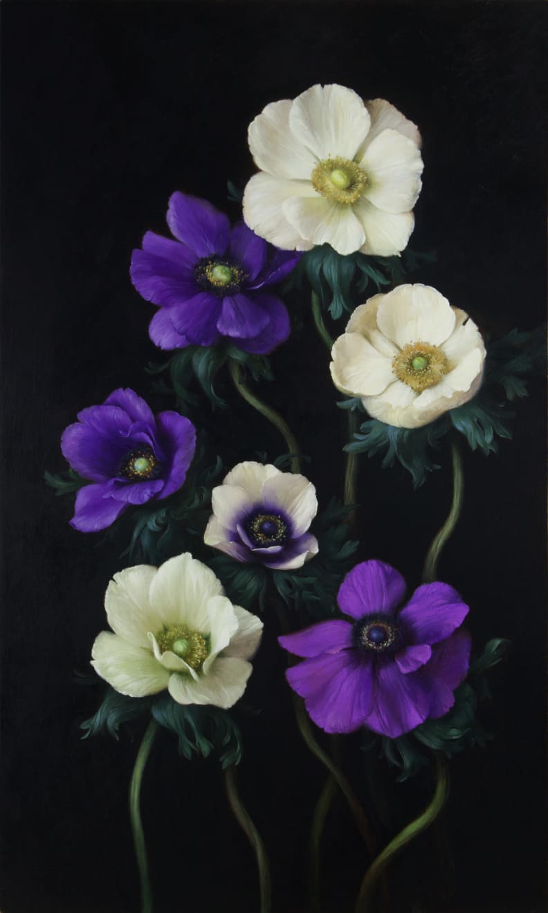 Anhelina Holembivska, Anemones, 2022