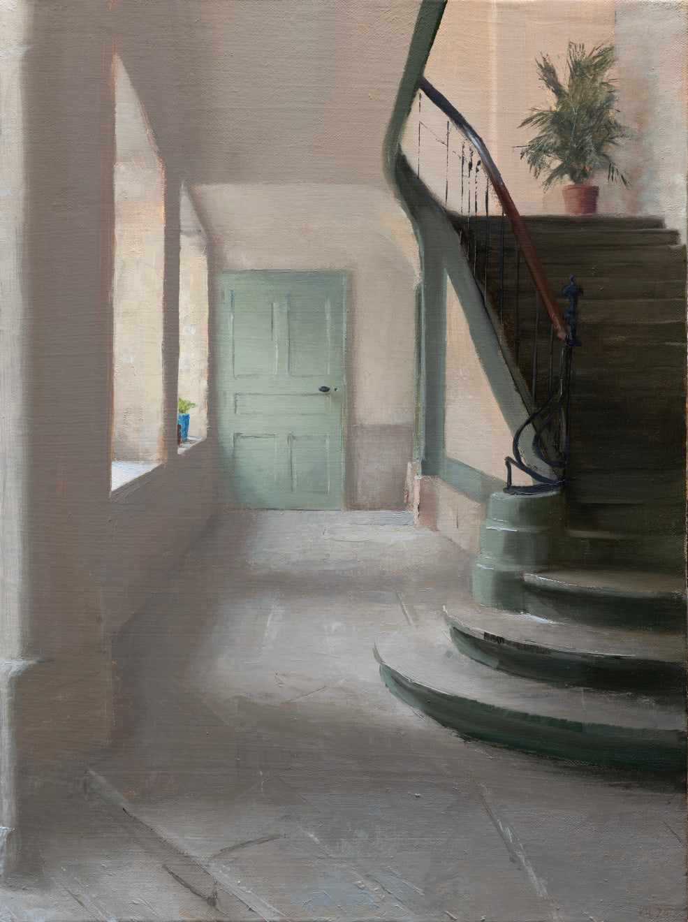 Kenny Harris, Staircase, Paris, 2024