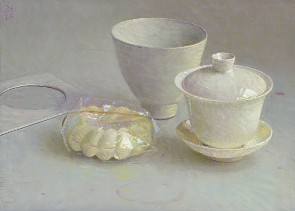 Piet Sebens, Witte chocola, 2018