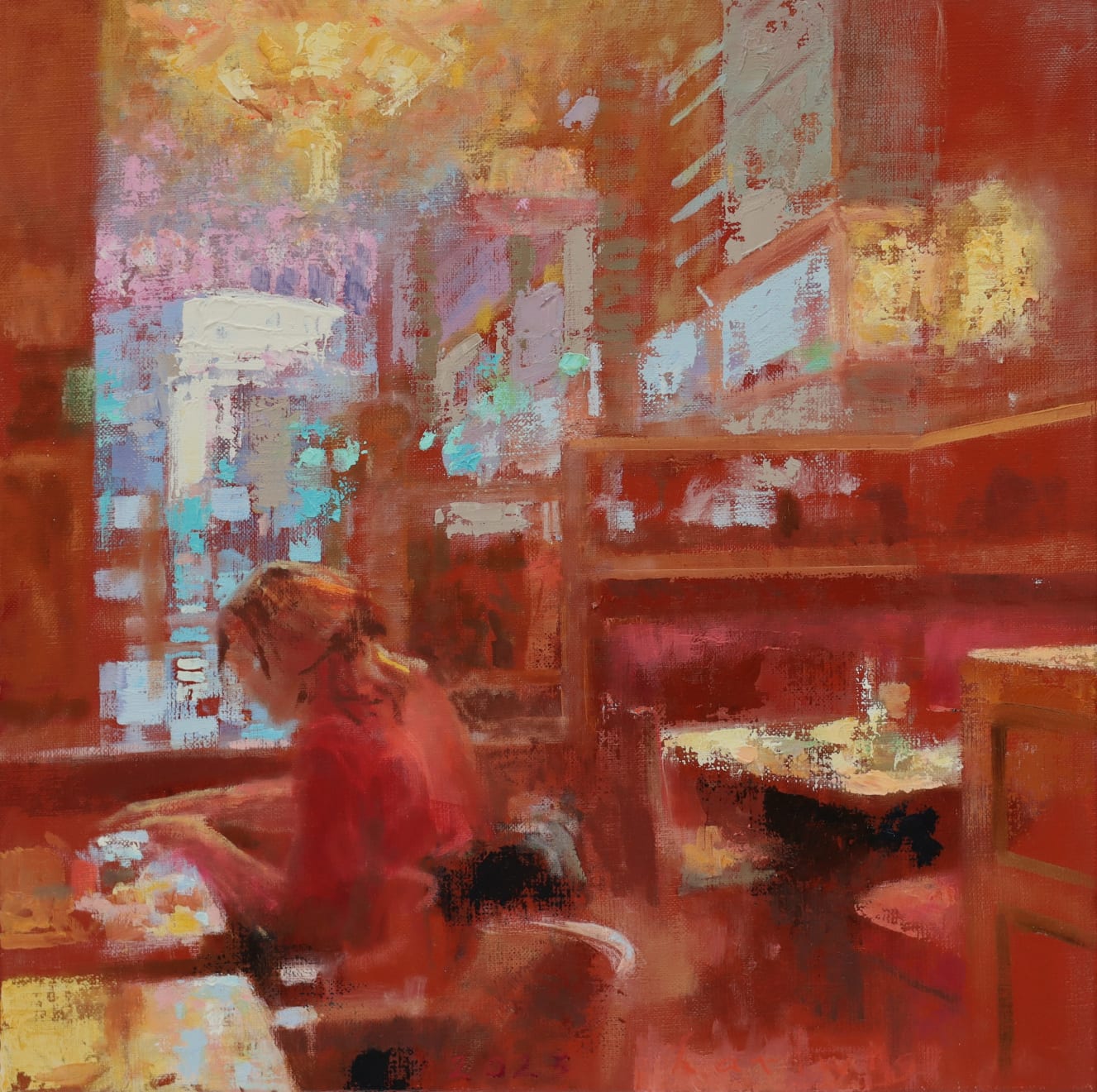 Peter Hartwig, Café, 2023