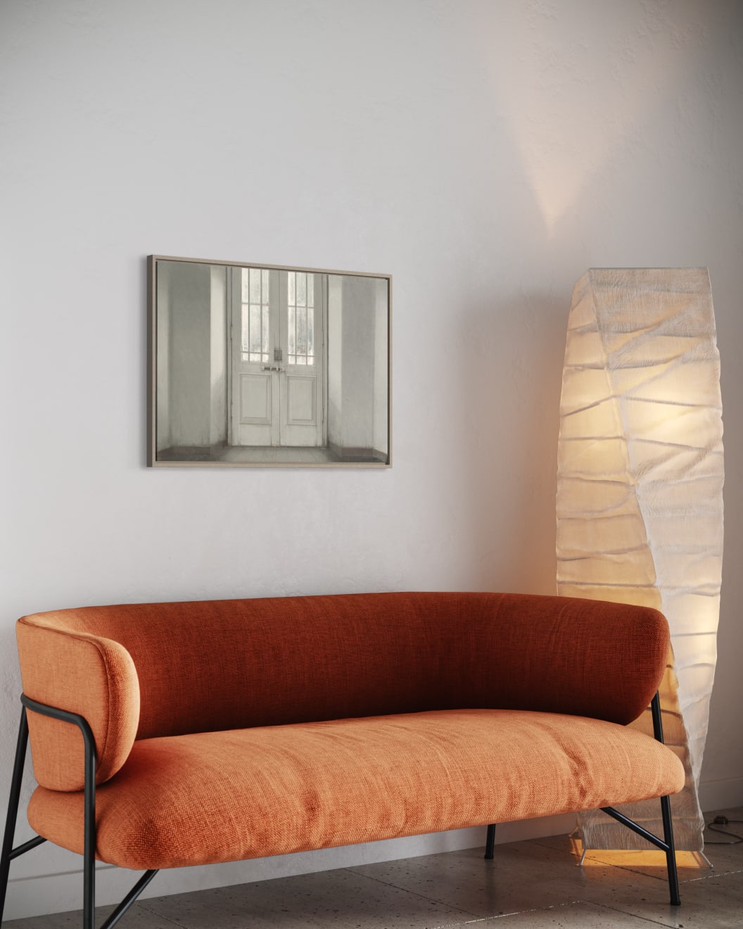 Carlos Morago, Puerta de cristal, 2024