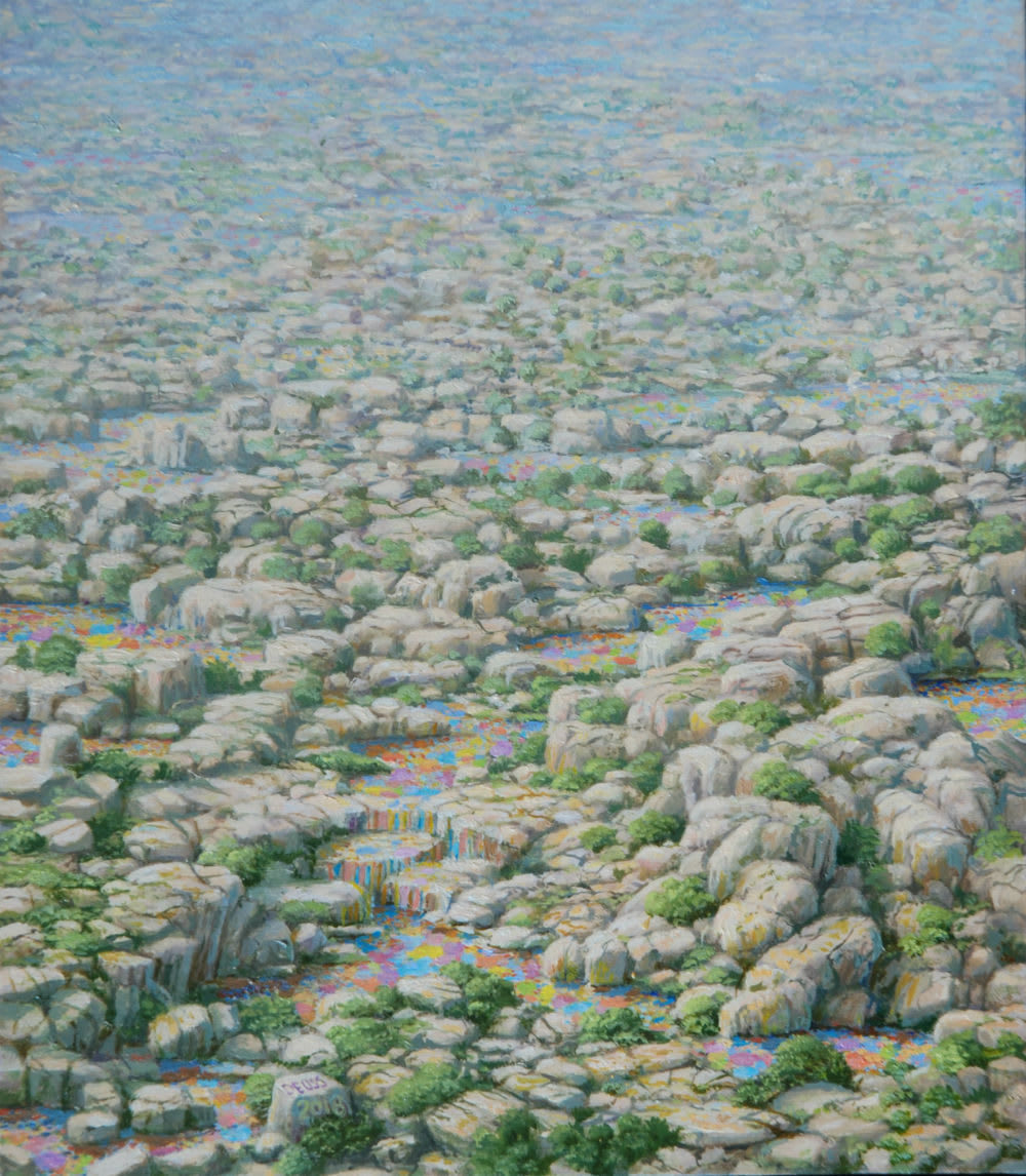 Hans Deuss, Kleuren mengen, 2018