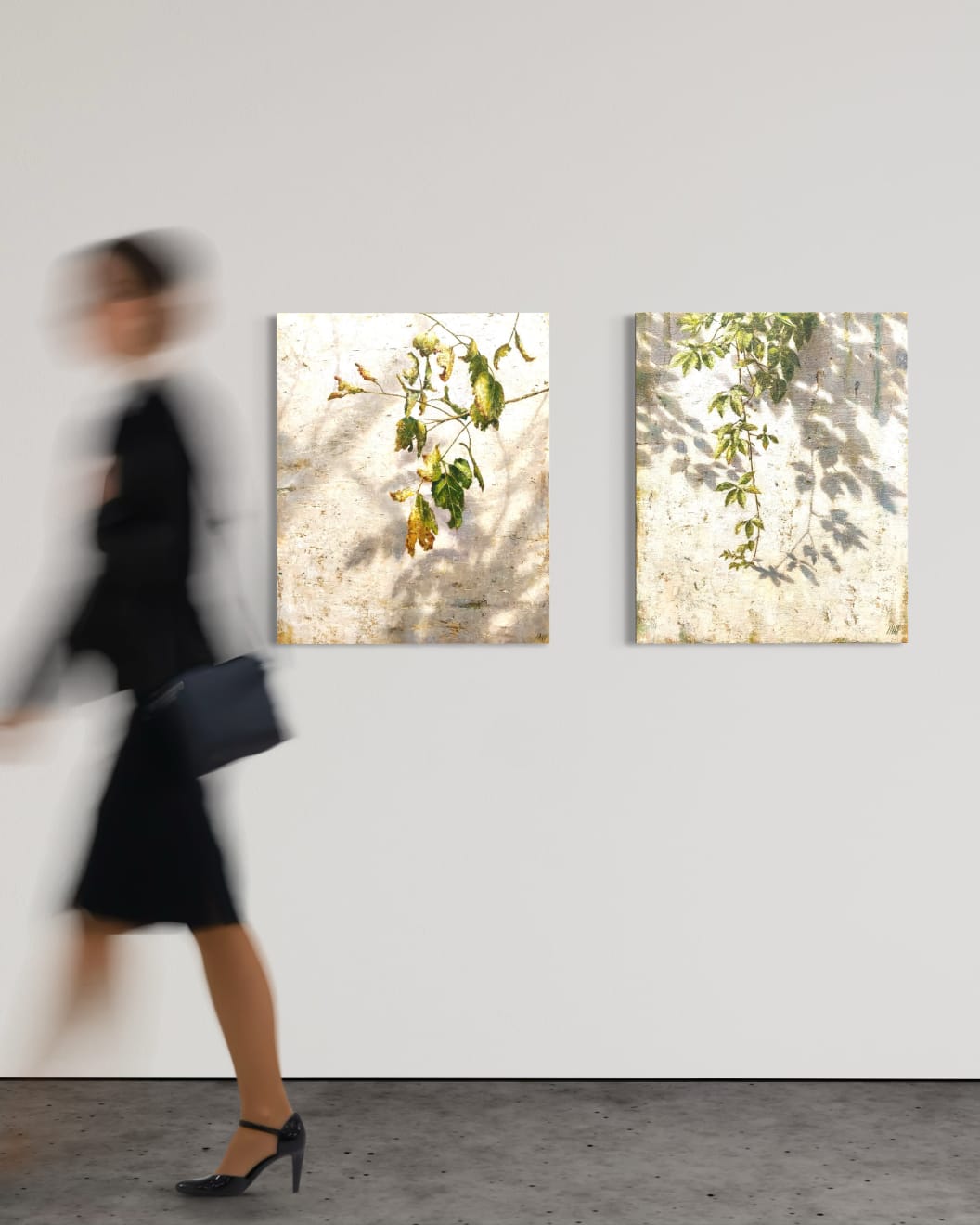 Carlos Díaz, Touching the wall, 2025