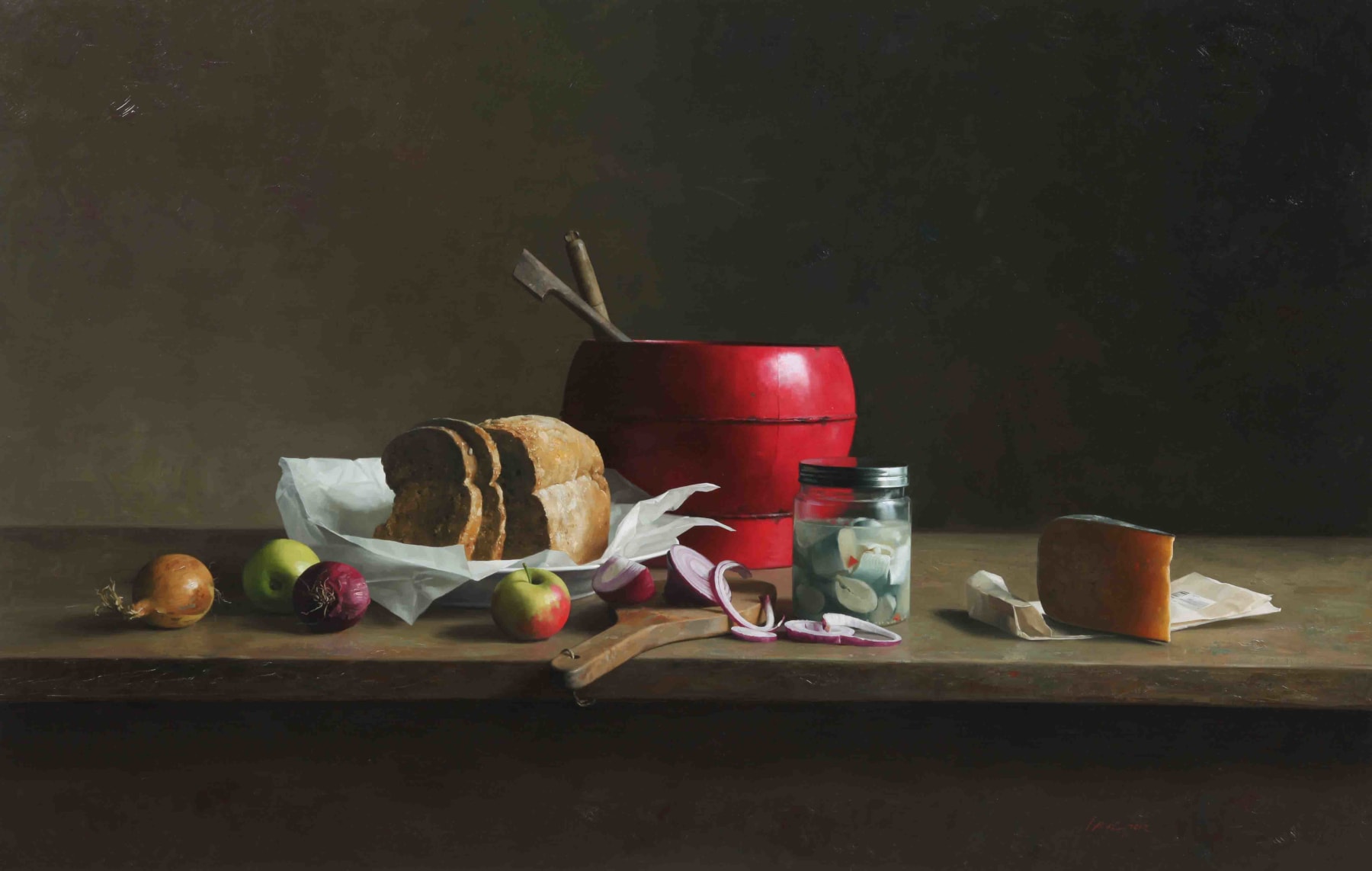 Qiangli Liang, Vis, Brood en Kaas, 2012