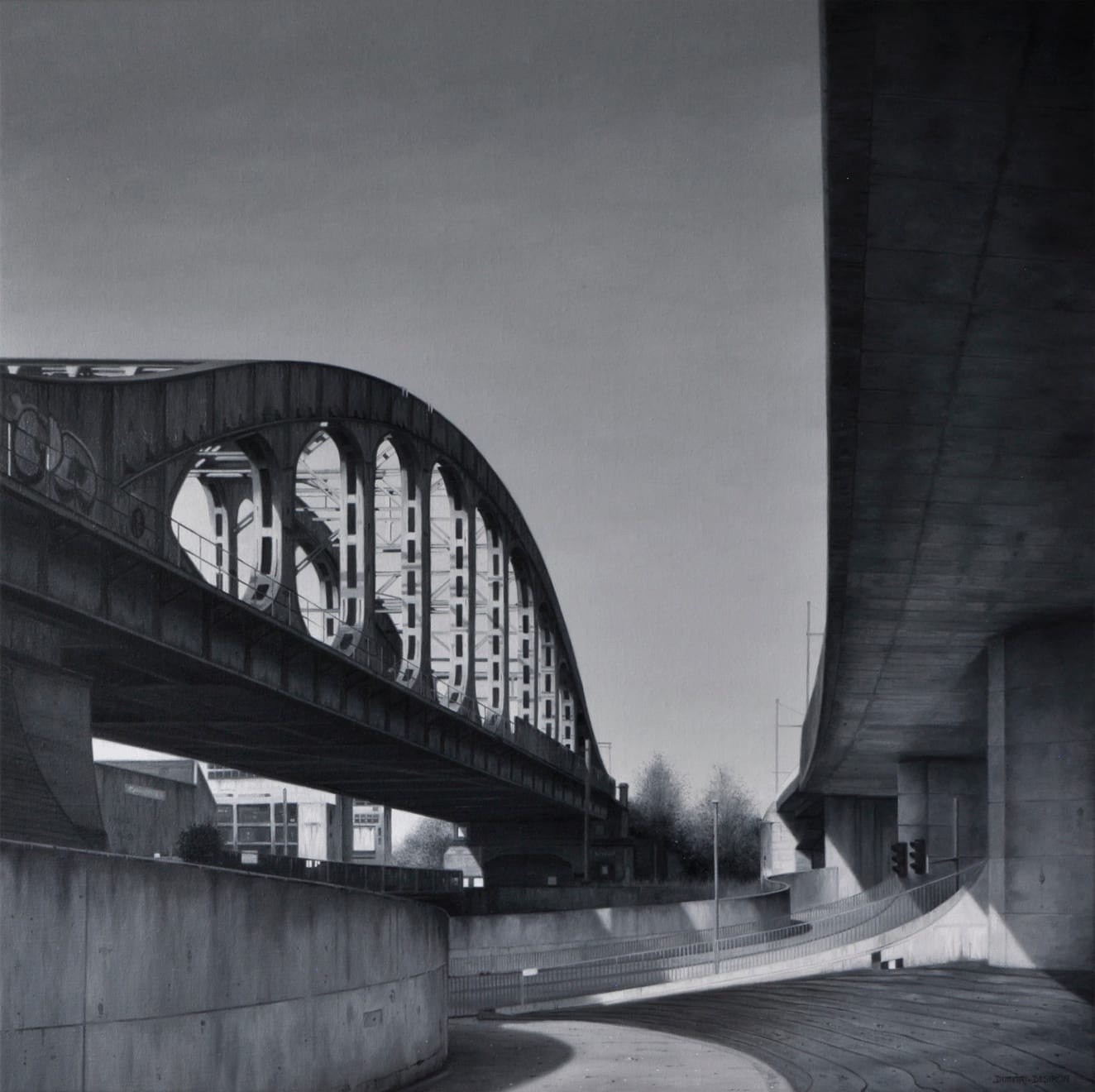 Dimitri Desiron, Monochrome #3 - Passage, 2024