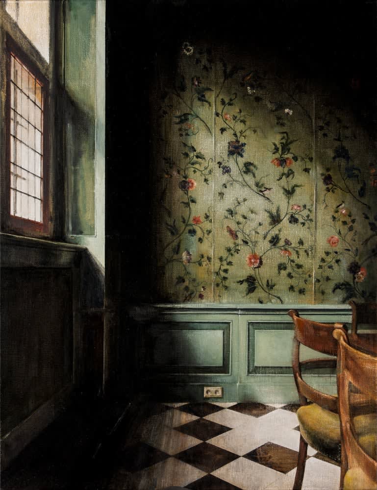 Mara van Laaren, Oude Kerk Spiegelkamer II, 2018