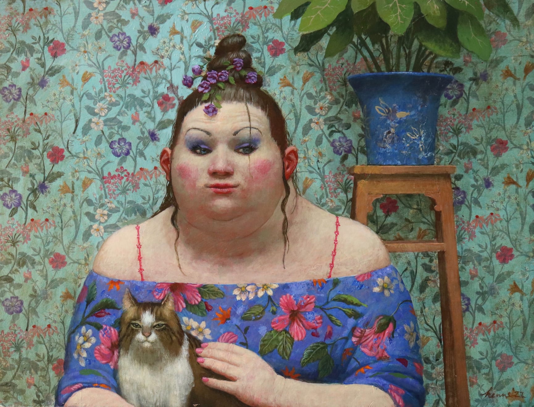 Kenne Grégoire, Flora, 2022