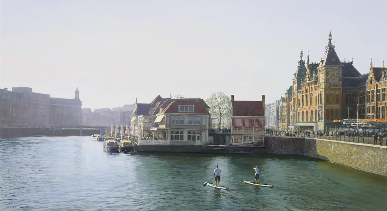 Gerard Huysman, Suppen bij Amsterdam Centraal, 2022