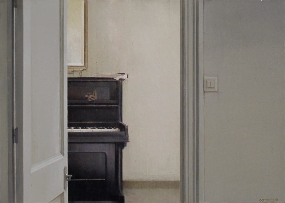 Carlos Morago, Piano y espejo, 2019