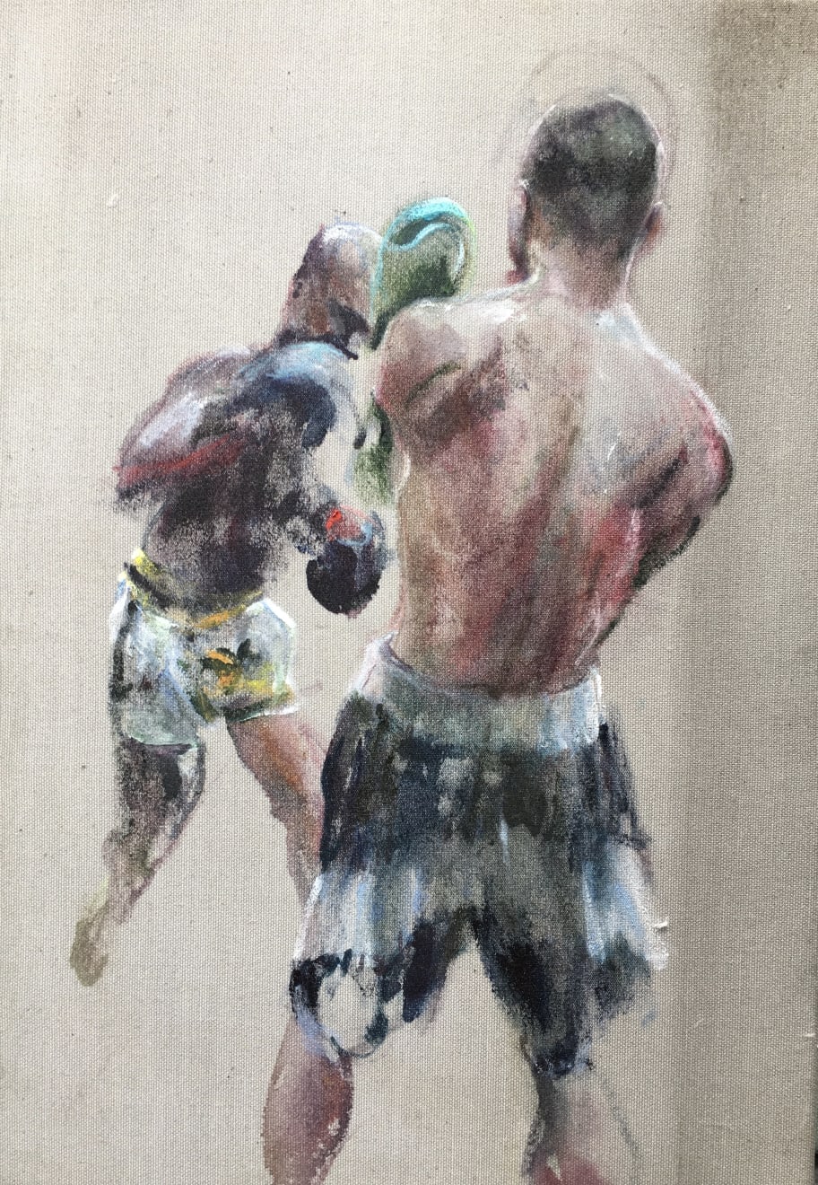 Sam Drukker, Twee boksers, 2019